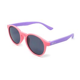 óculos-de-sol-infantil-flexível-rosa-com-hastes-lilas